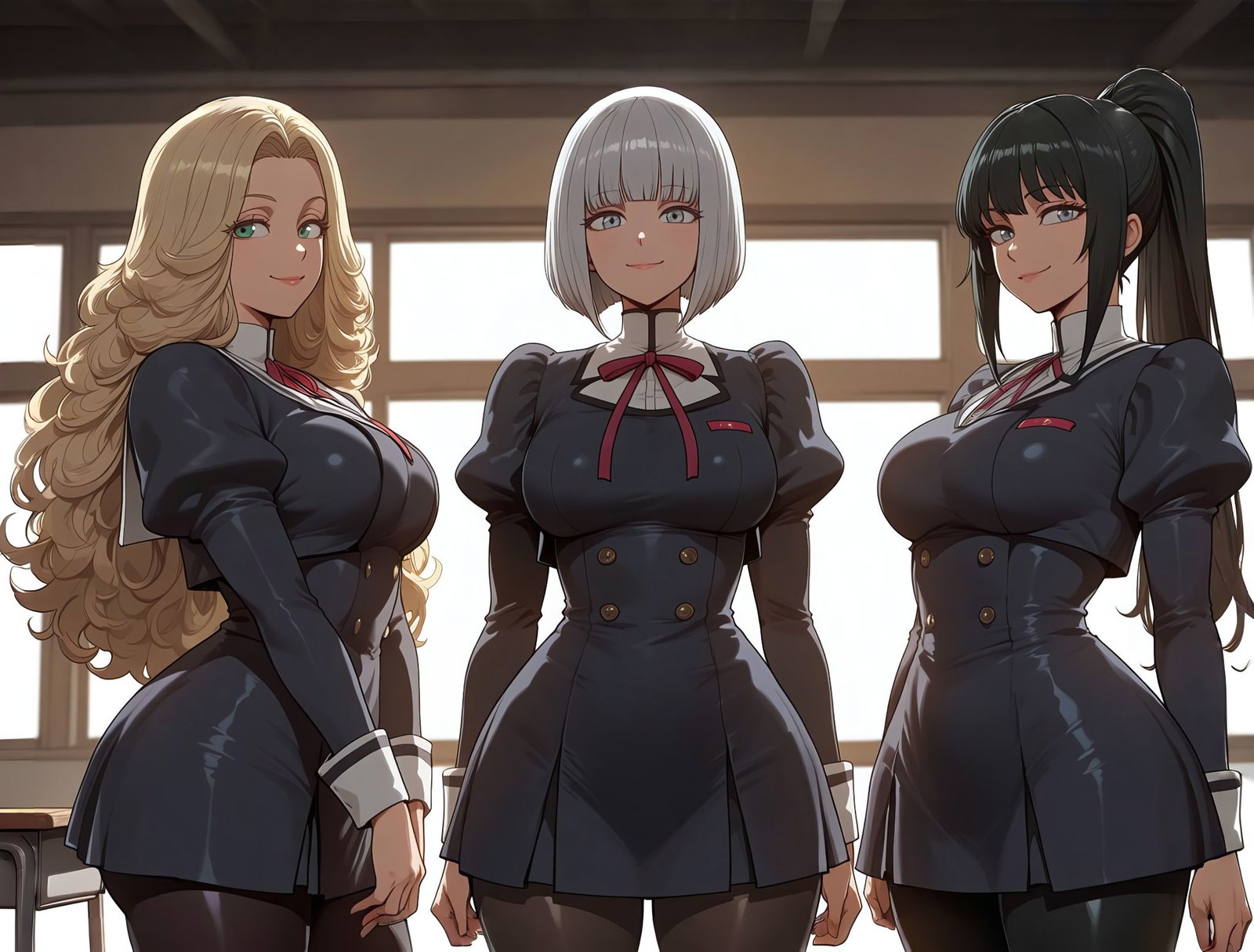 Cover art for St. Parr's Princesses, a romance scenario on AI Dungeon