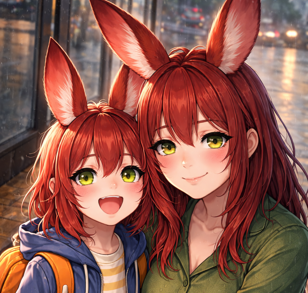 Cover art for Thess and Nibi - First Day of School, a wekenshion scenario on AI Dungeon