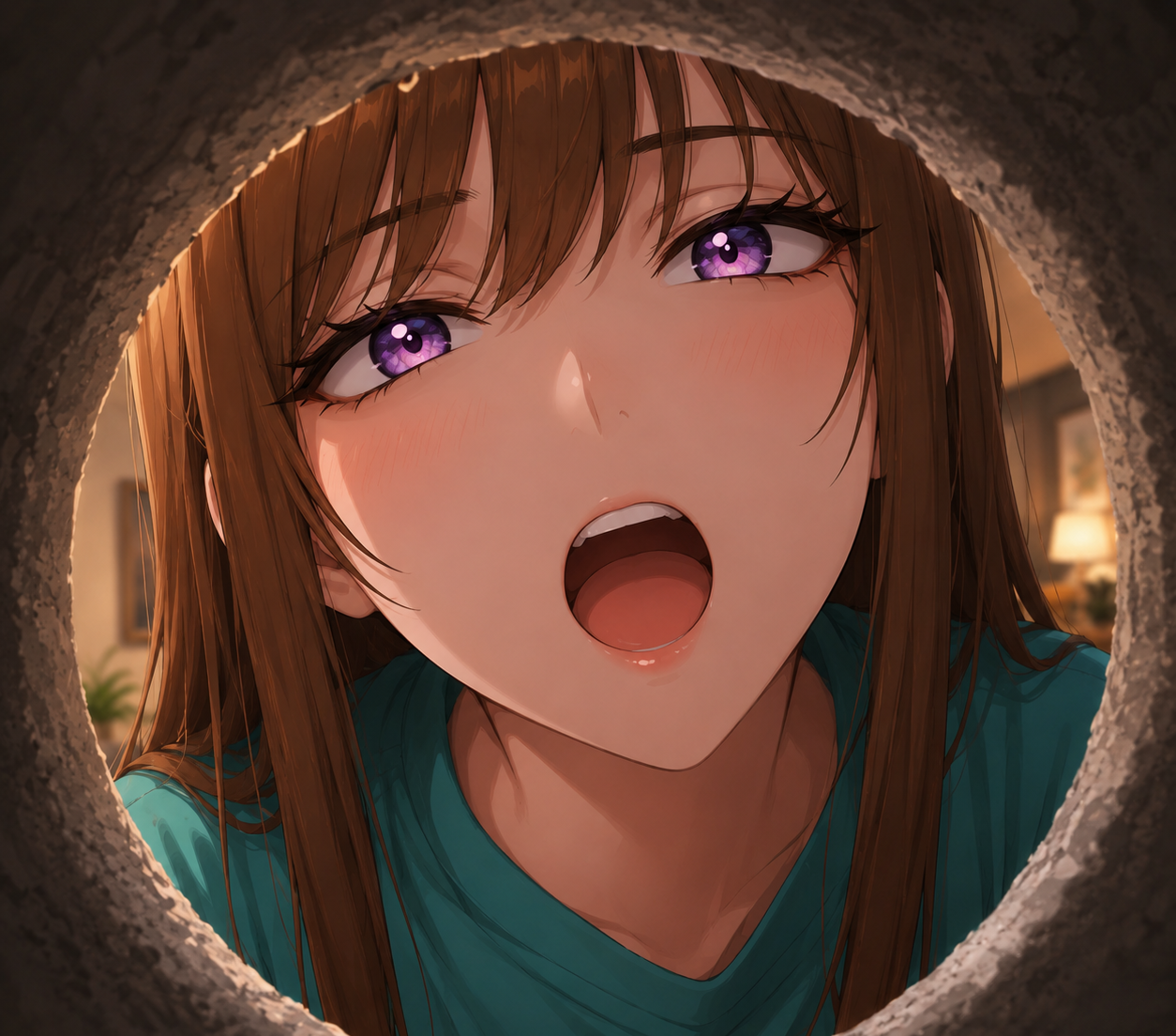 Cover art for Open Wide, a wekenshion scenario on AI Dungeon
