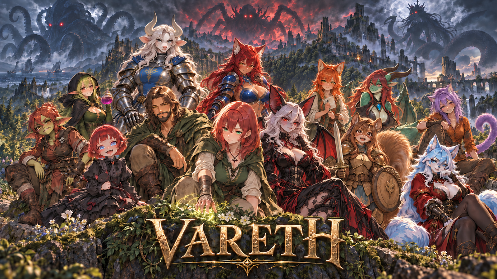 Cover art for Vareth, a wekenshion world on Voyage