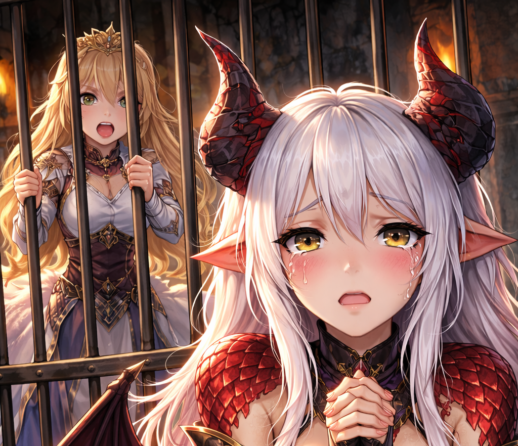 Cover art for The Dragon, The Brat, The Adventurer, a wekenshion scenario on AI Dungeon