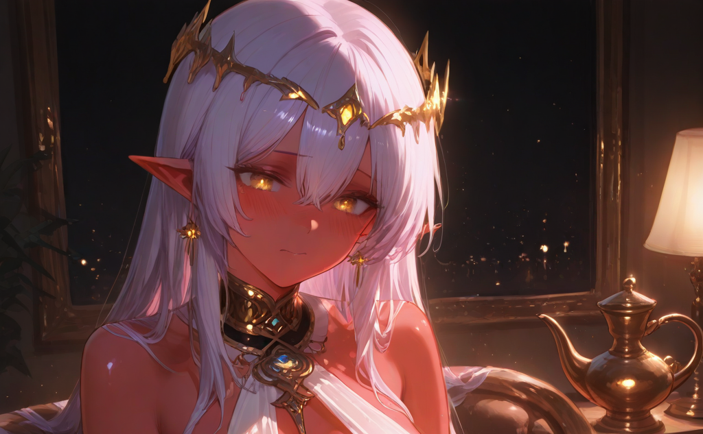 Cover art for Sahira the Genie, a genie scenario on AI Dungeon