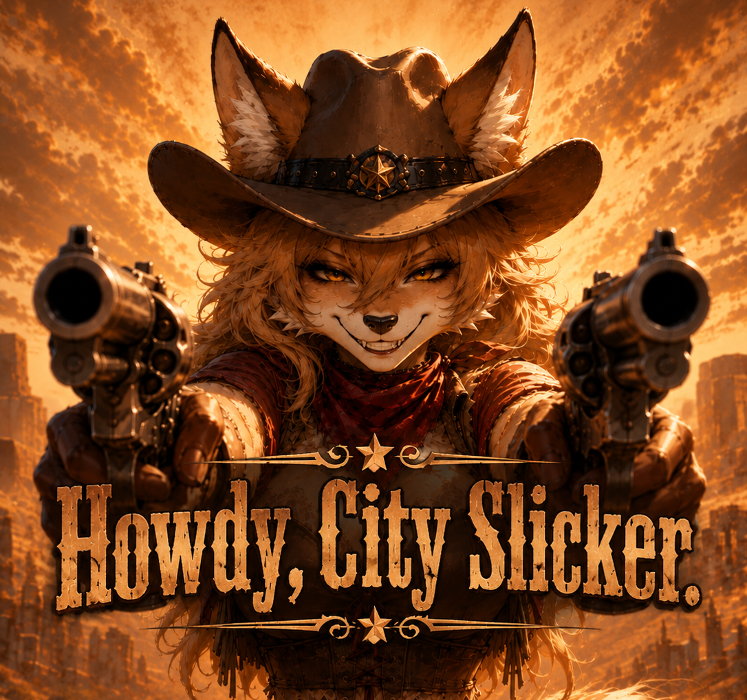 Cover art for Howdy, City Slicker., a wekenshion scenario on AI Dungeon