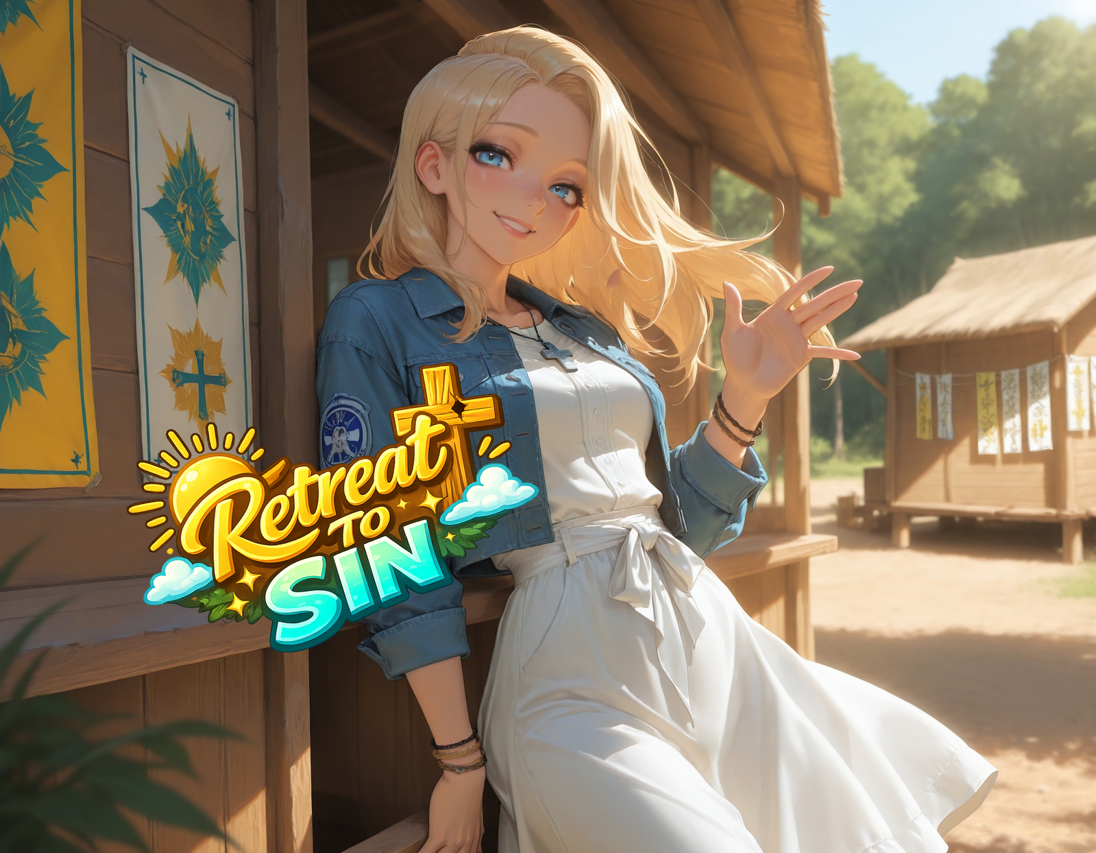 Cover art for Retreat to Sin โ๏ธ, a modern scenario on AI Dungeon