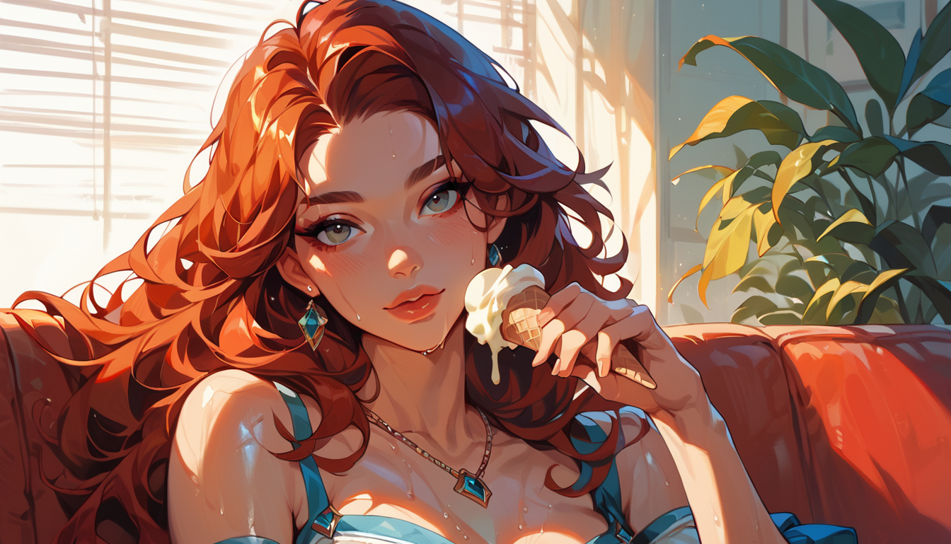 Cover art for Heatwave, a romance scenario on AI Dungeon