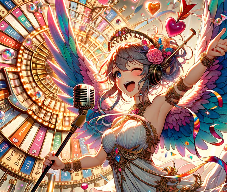Cover art for Cupid's Roulette, a cupid scenario on AI Dungeon