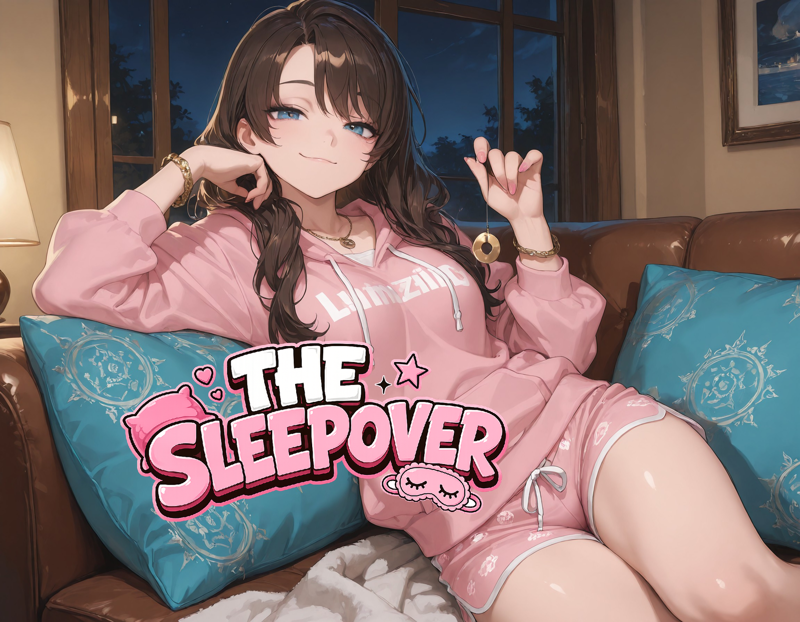Cover art for The Sleepover, a modern scenario on AI Dungeon