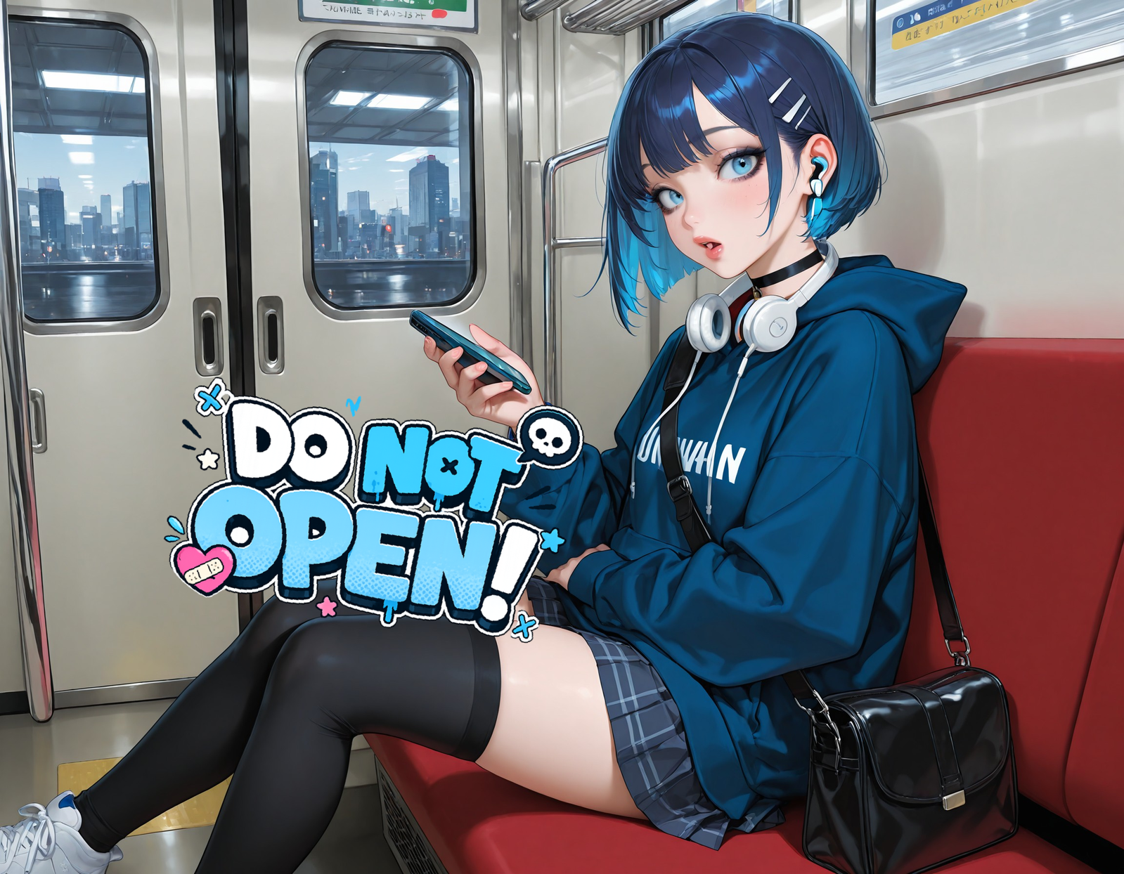 Cover art for Do Not Open, a romance scenario on AI Dungeon