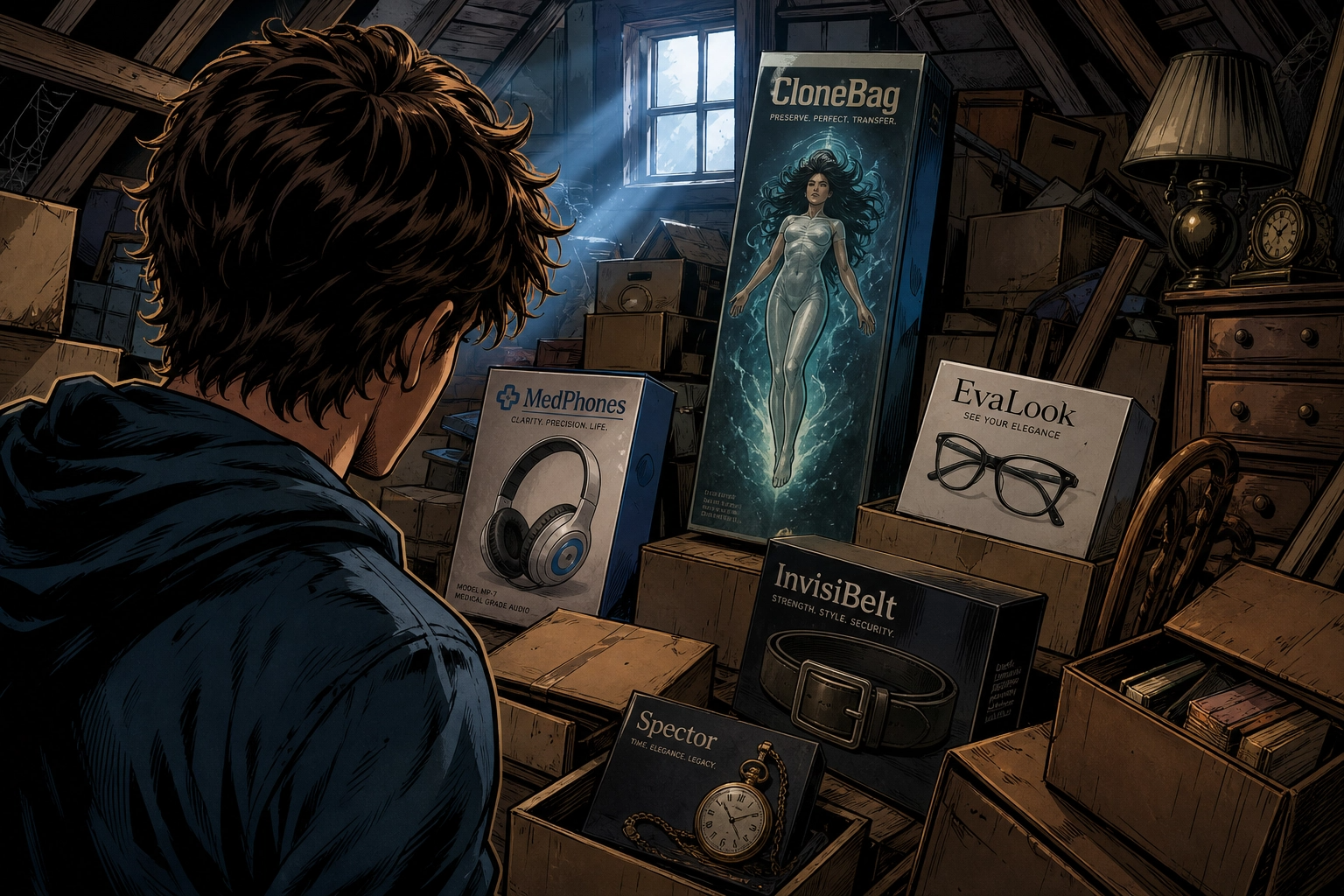 Cover art for One Man's Trash..., a slice of life scenario on AI Dungeon