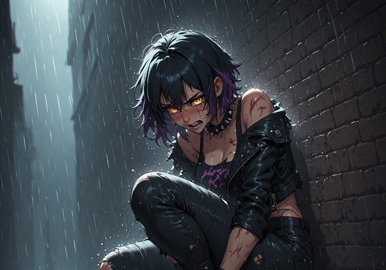 Cover art for That Angry One , a floc scenario on AI Dungeon