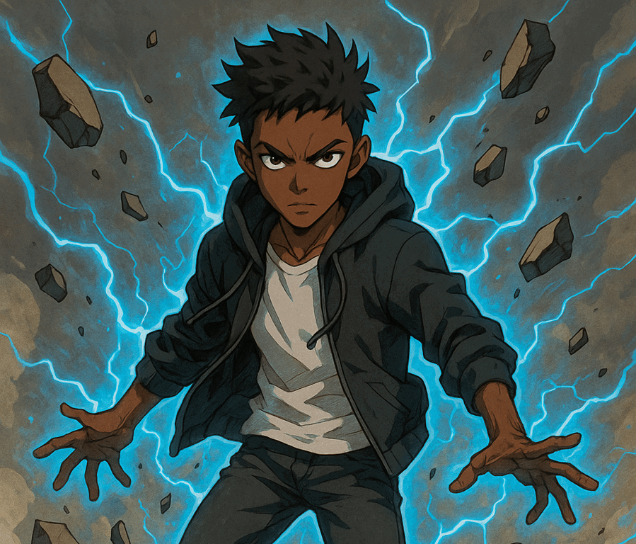 Cover art for Psychic Shock, a psychic scenario on AI Dungeon