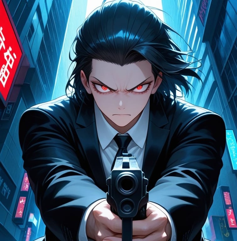 Cover art for No Loose Ends, an assassin scenario on AI Dungeon