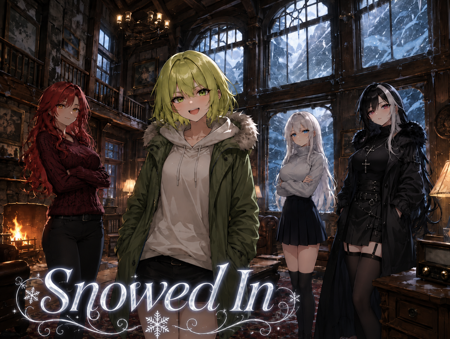 Cover art for (IS🎭) Snowed In, a slice of life scenario on AI Dungeon