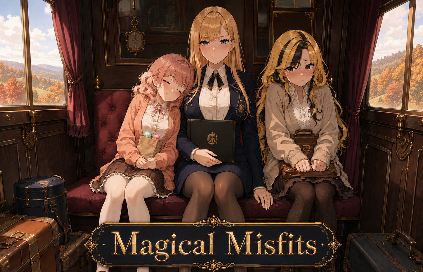 Cover art for Magical Misfits, a magic scenario on AI Dungeon