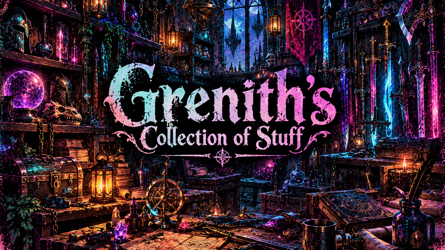 Cover art for Grenith's Collection of Stuff, a grenith script on AI Dungeon