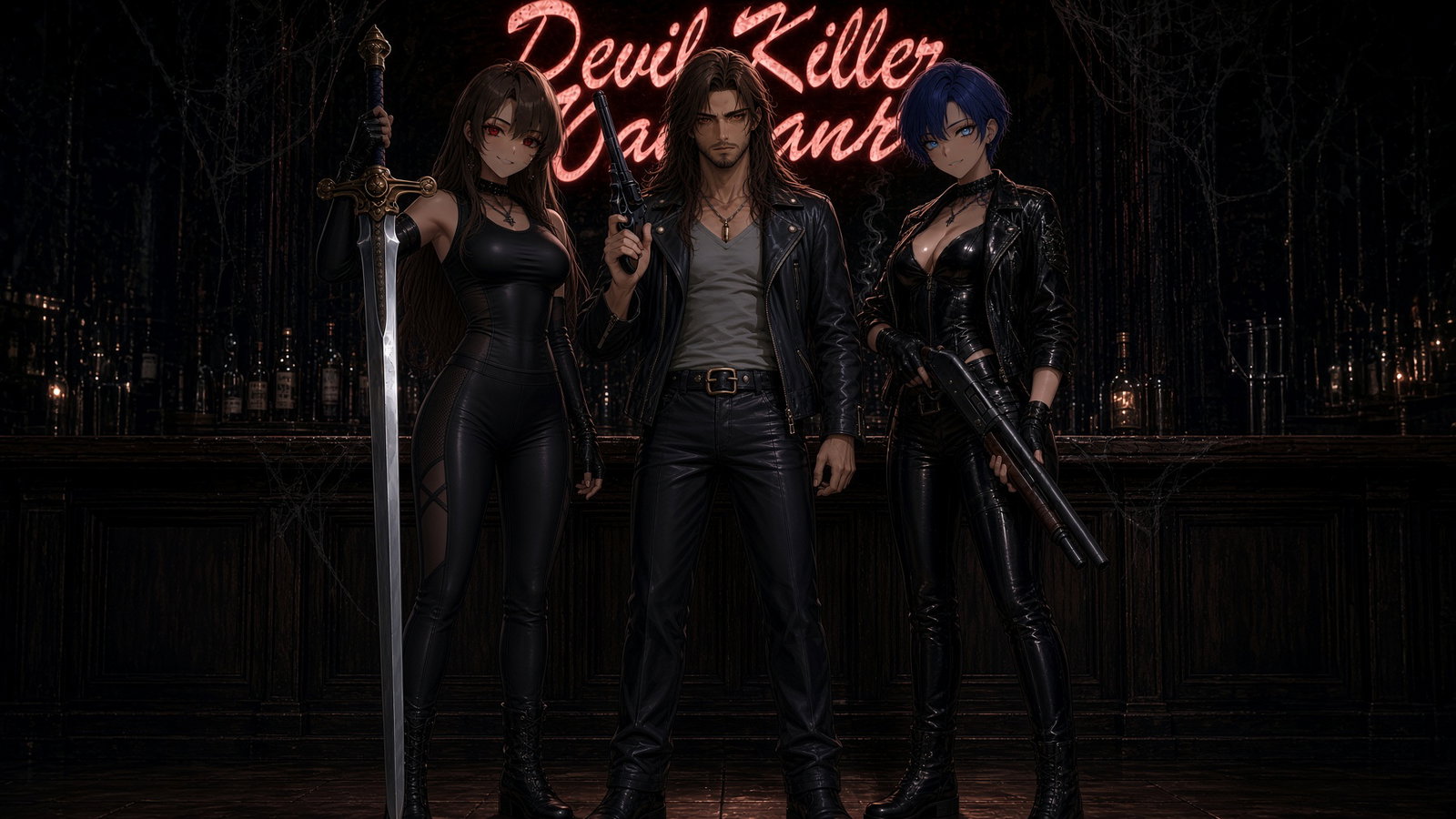 Cover art for Devil Killers, an action scenario on AI Dungeon