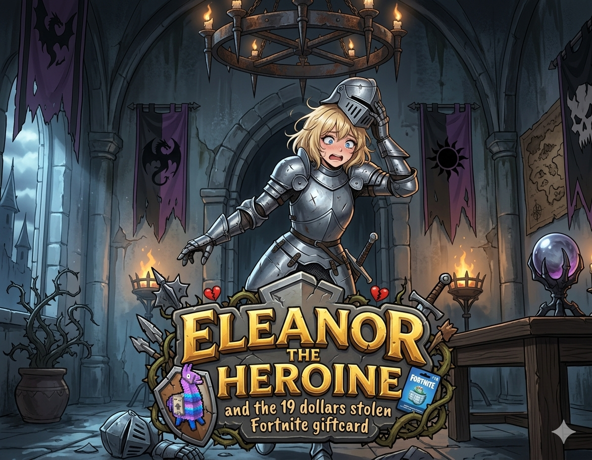 Cover art for The annoying heroine, a romance scenario on AI Dungeon