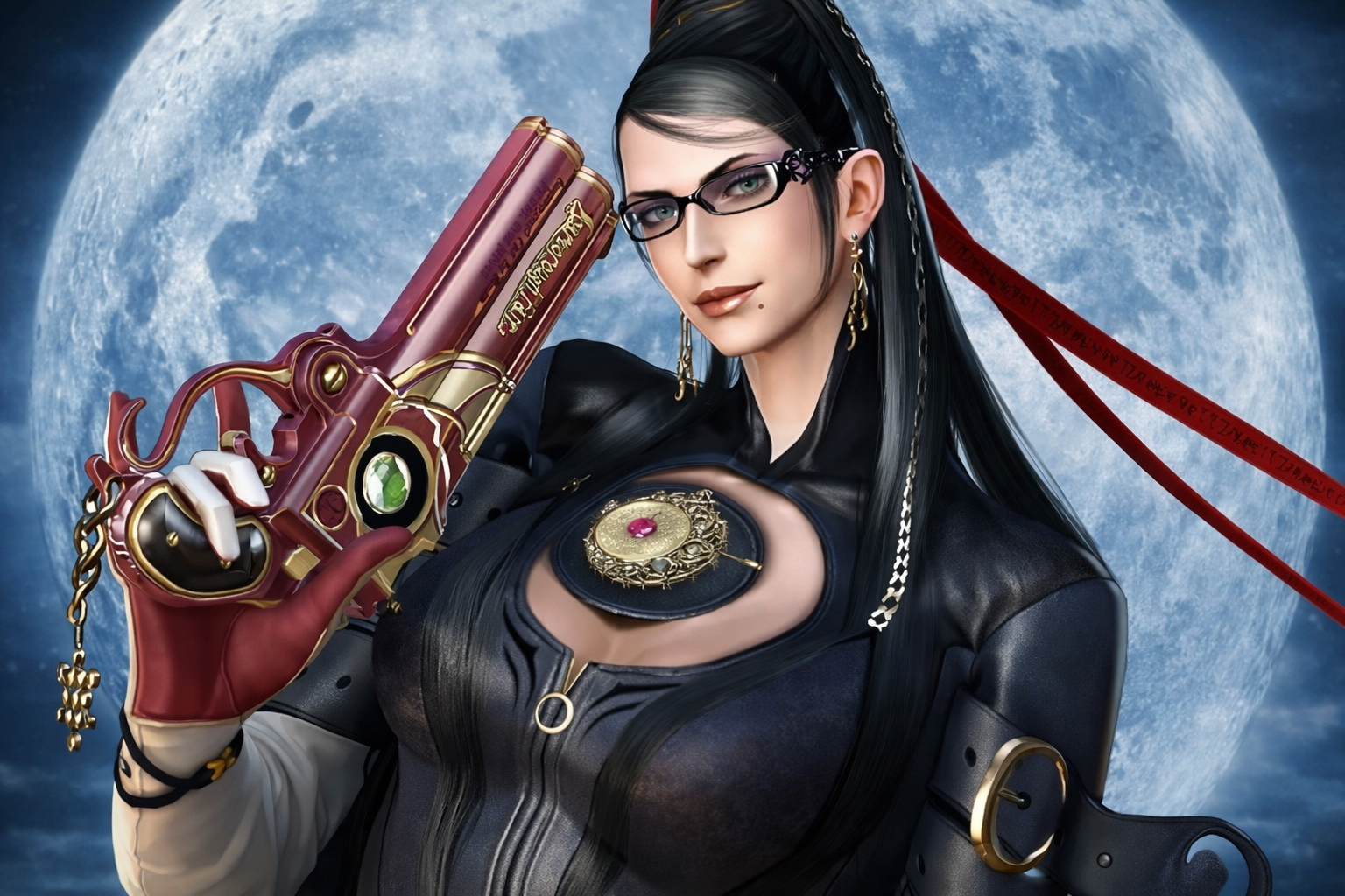 Cover art for SUPERHERO DATING: Bayonetta the Umbra Witch, a bayonetta scenario on AI Dungeon