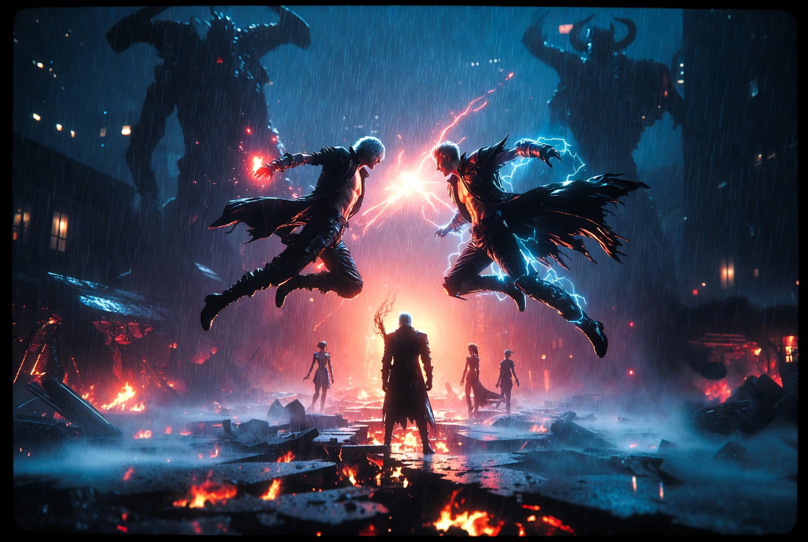 Cover art for Sons of Sparda: After the Last Rift, a devil my cry scenario on AI Dungeon