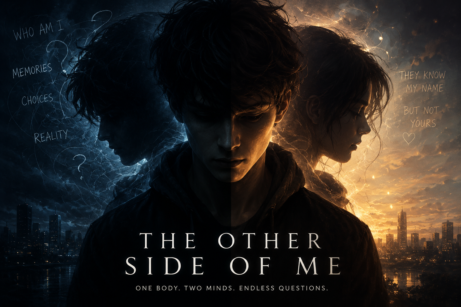 Cover art for The Other Side of Me, a drama scenario on AI Dungeon