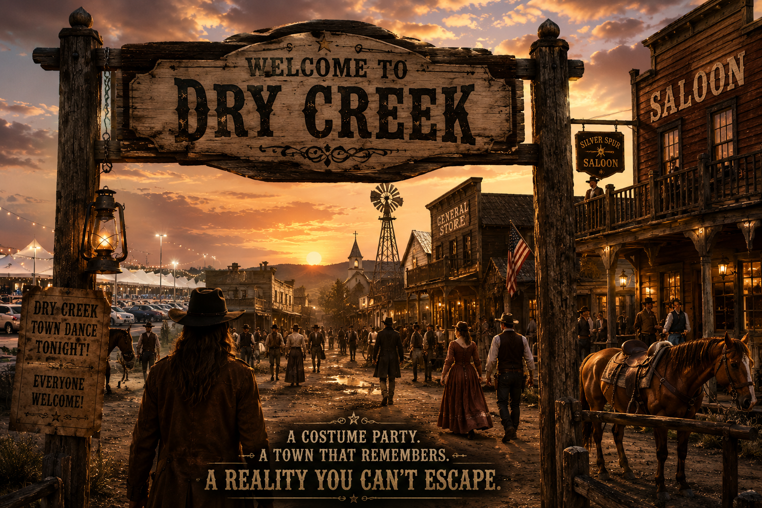 Cover art for Welcome to Dry Creek, a drama scenario on AI Dungeon