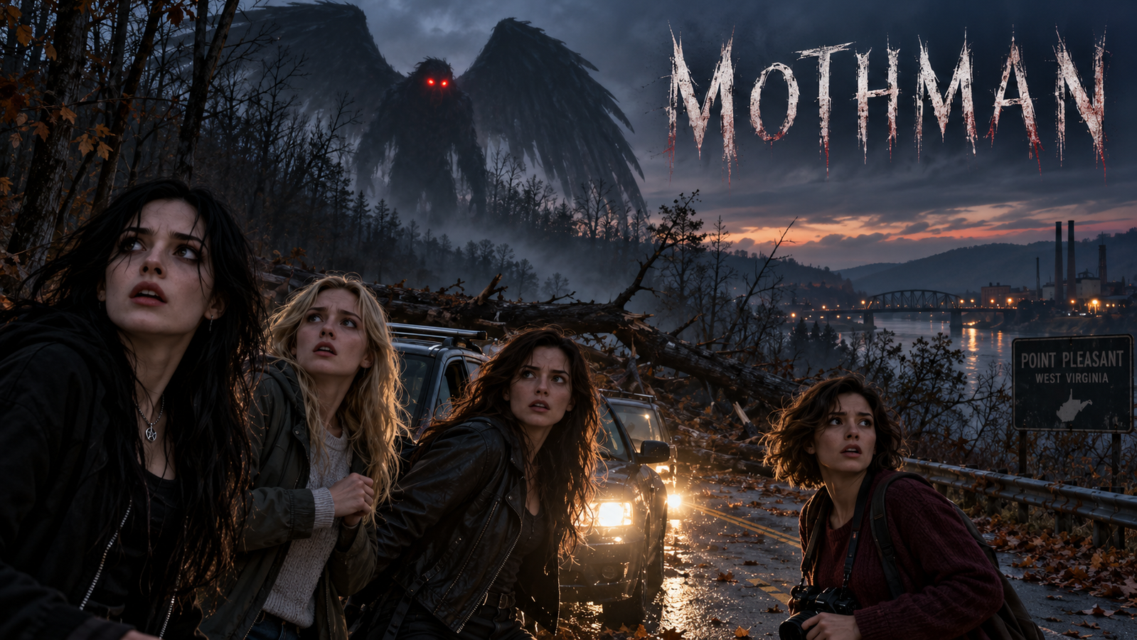 Cover art for Mothman, a gothai scenario on AI Dungeon