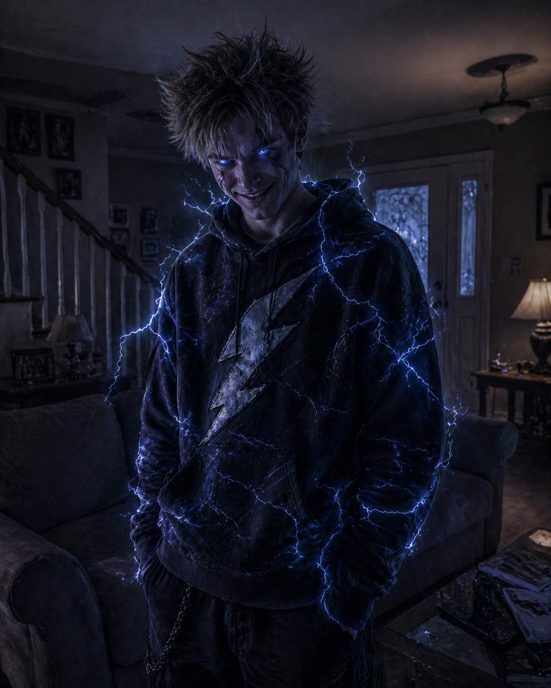 Cover art for The Hero's new Sibling, a horror scenario on AI Dungeon