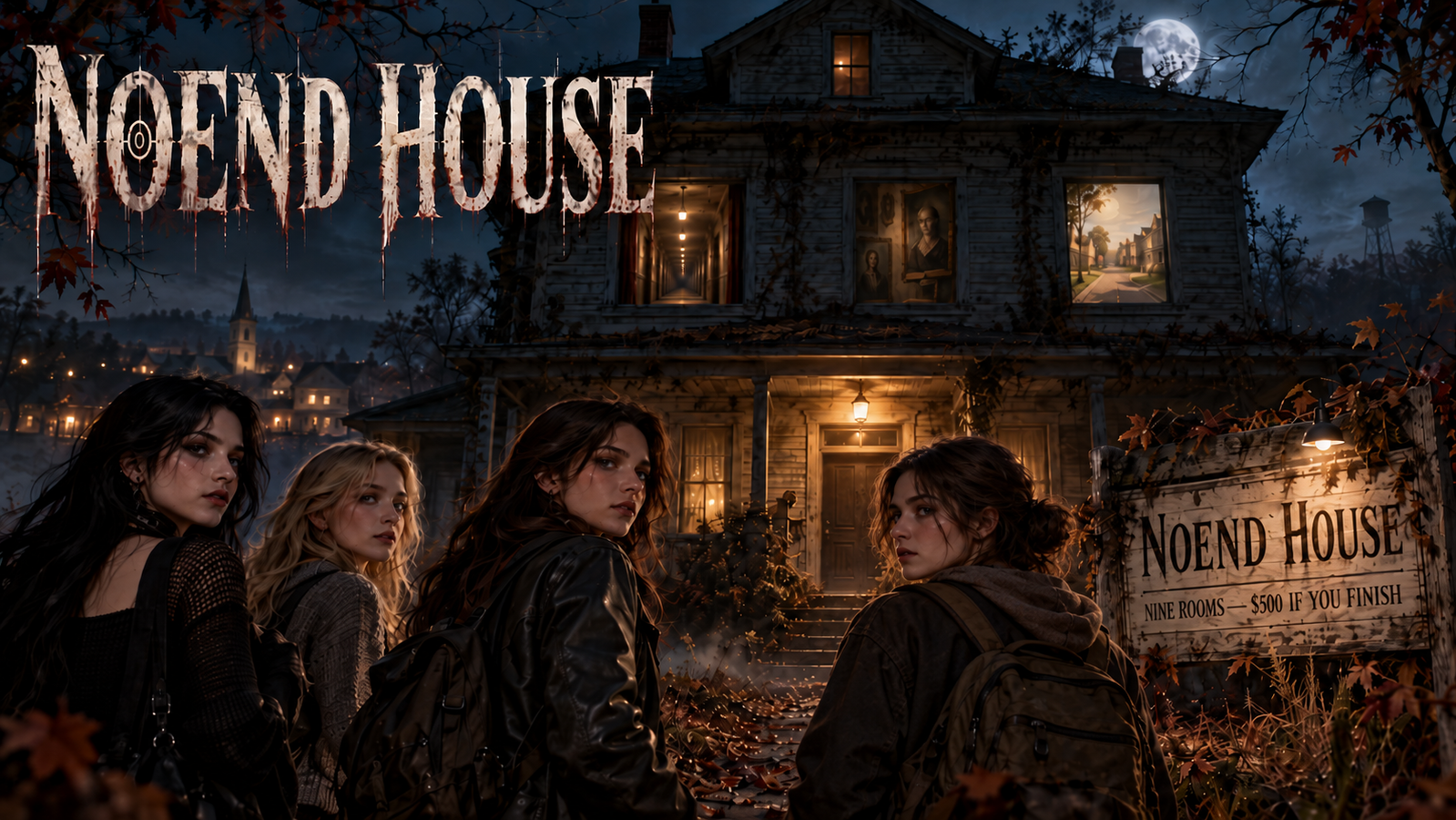 Cover art for NoEnd House, a gothai scenario on AI Dungeon