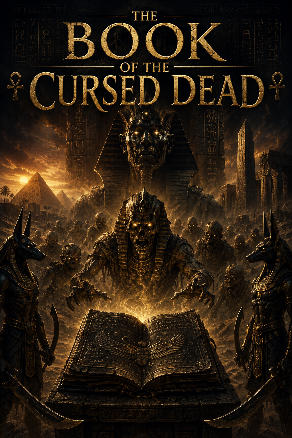 Cover art for The Book of the Cursed Dead, a drama scenario on AI Dungeon