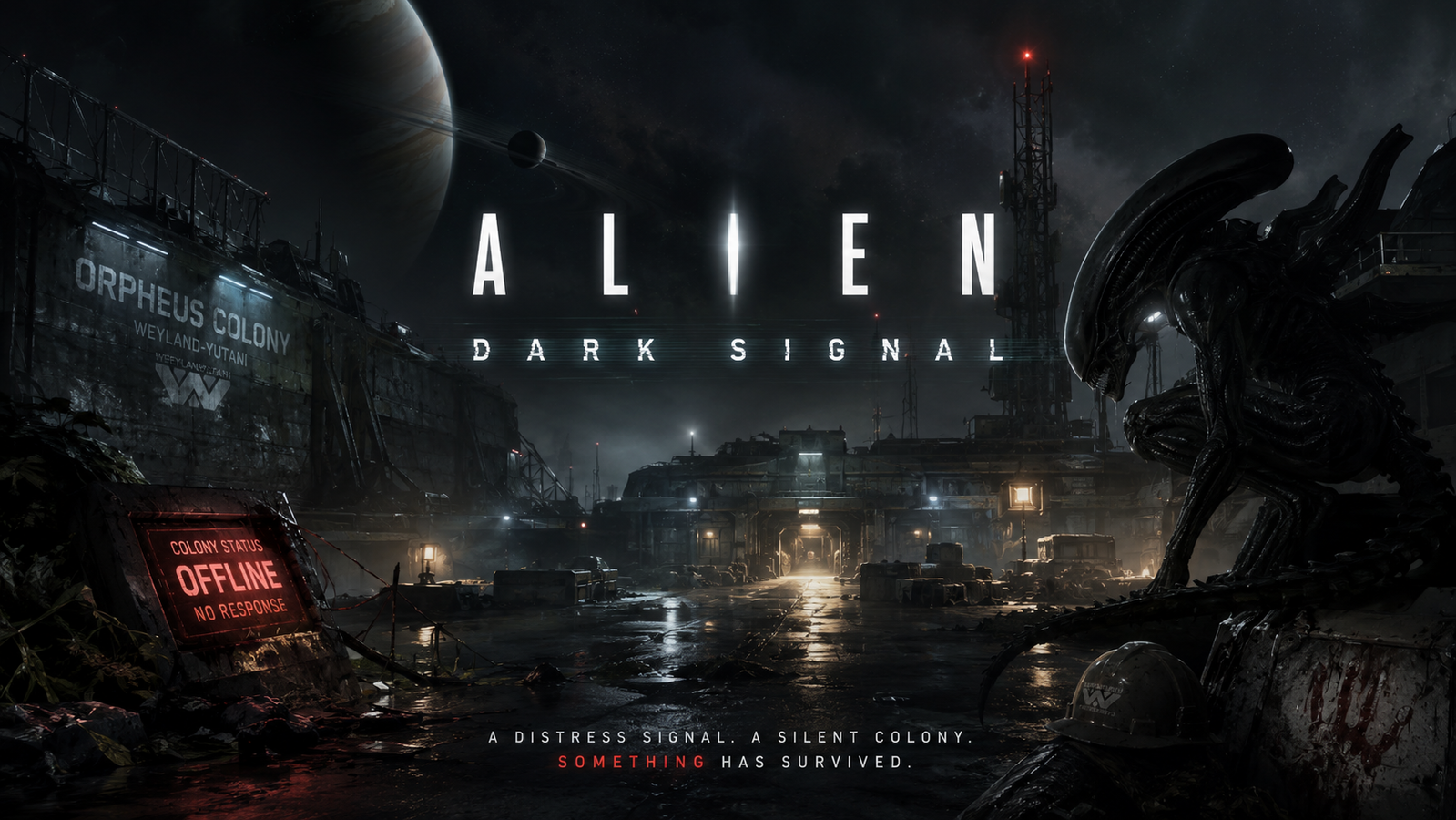 Cover art for Alien: Dark Signal, a gothai scenario on AI Dungeon