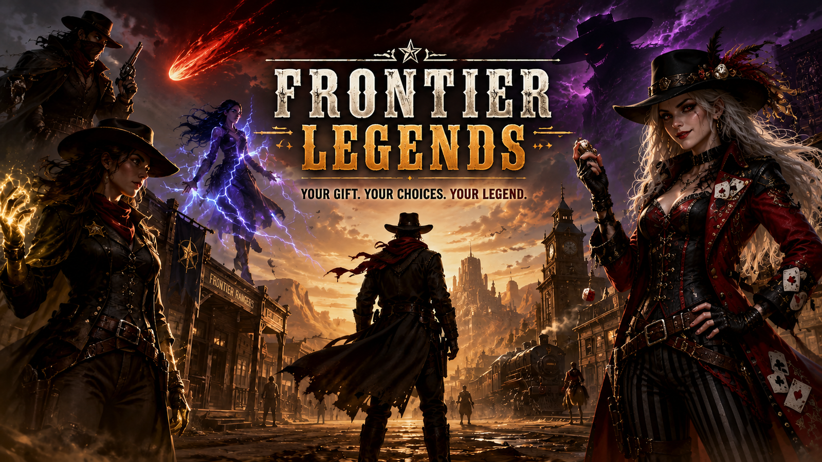Cover art for Frontier Legends, a drama scenario on AI Dungeon