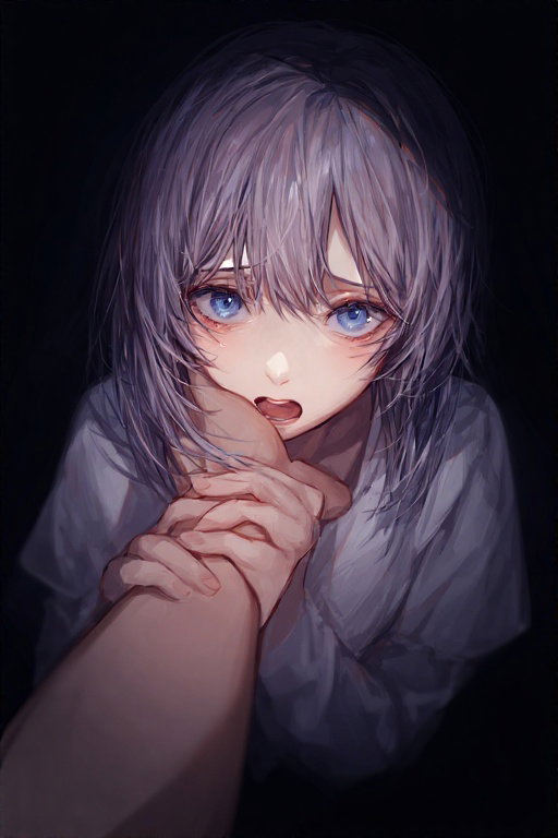 Cover art for Scared of the dark, a romance scenario on AI Dungeon