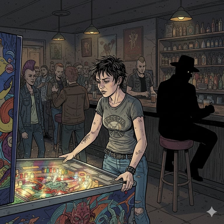 Cover art for Echo On The Rowhouse, a light customization scenario on AI Dungeon
