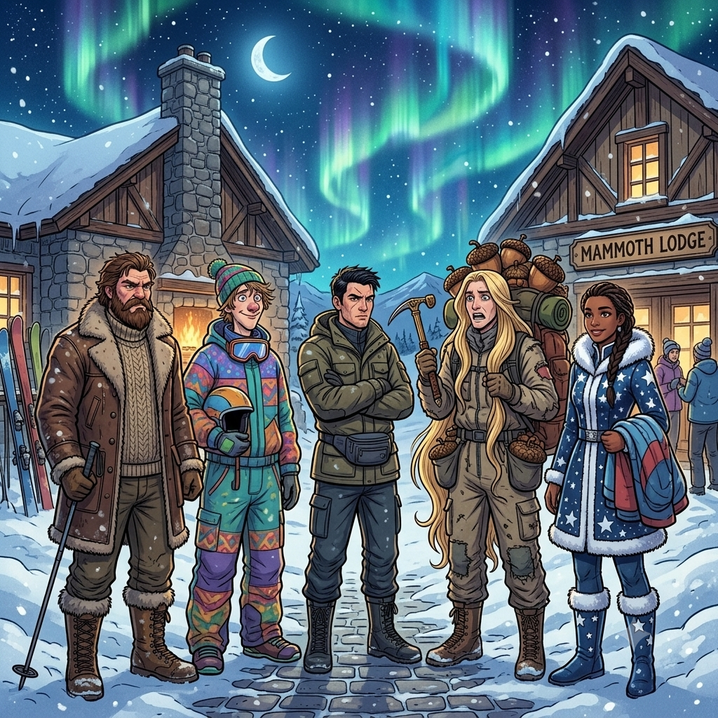 Cover art for Ice Age, an ice age scenario on AI Dungeon