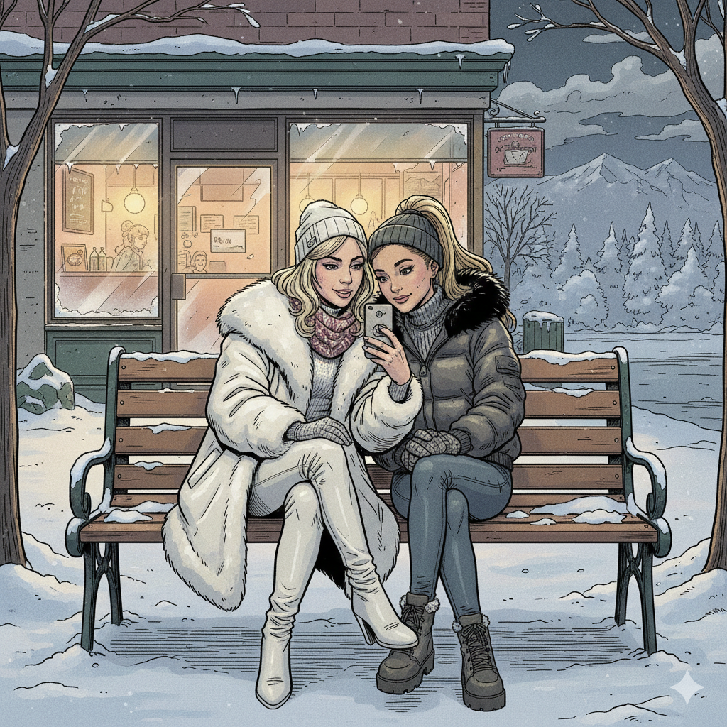 Cover art for Your Neighborhood Friends, an autocard scenario on AI Dungeon