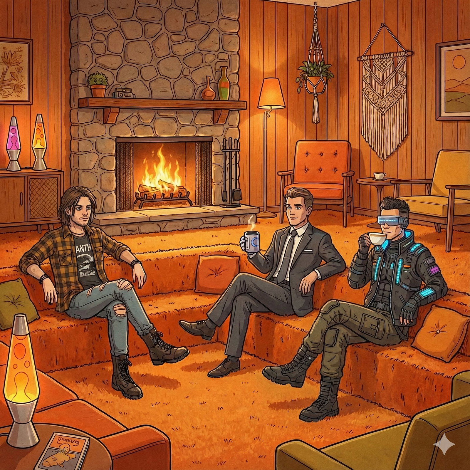 Cover art for Astrology Guys Apartment, an astrology scenario on AI Dungeon