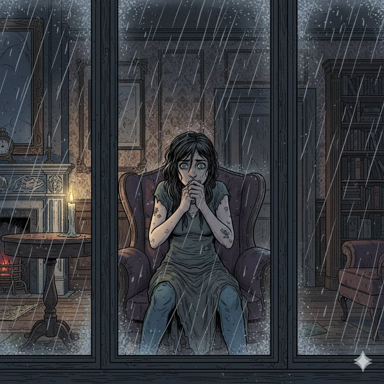 Cover art for The Margin of Shadows, a mansion scenario on AI Dungeon