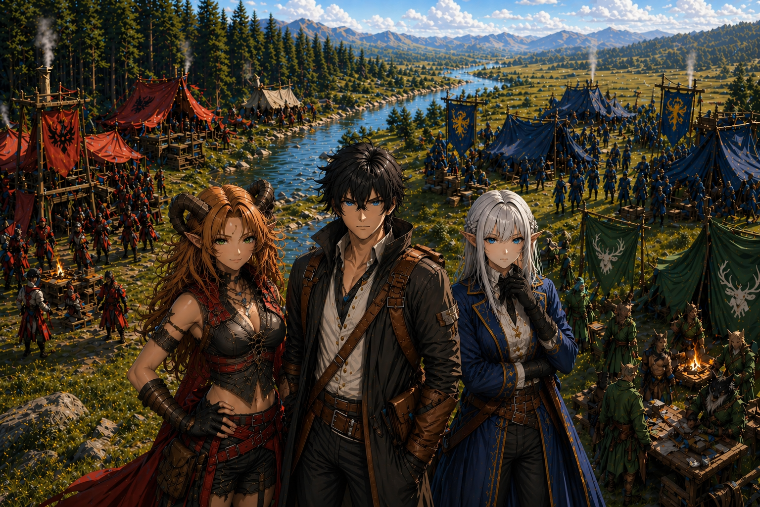 Cover art for Frantic Frontier, a frontier scenario on AI Dungeon