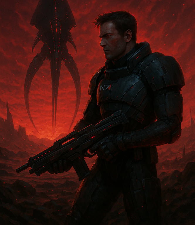 Cover art for Broken Will {BETA}, a mass effect scenario on AI Dungeon