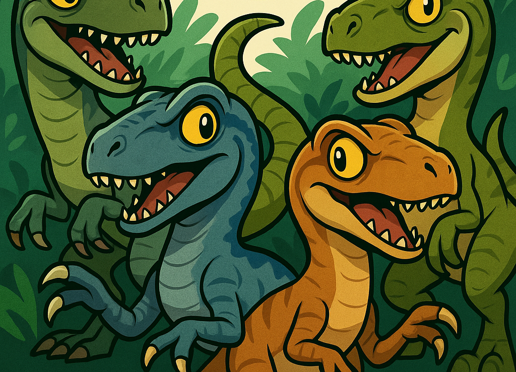 Cover art for A Blue Legacy {BETA}, a raptors scenario on AI Dungeon