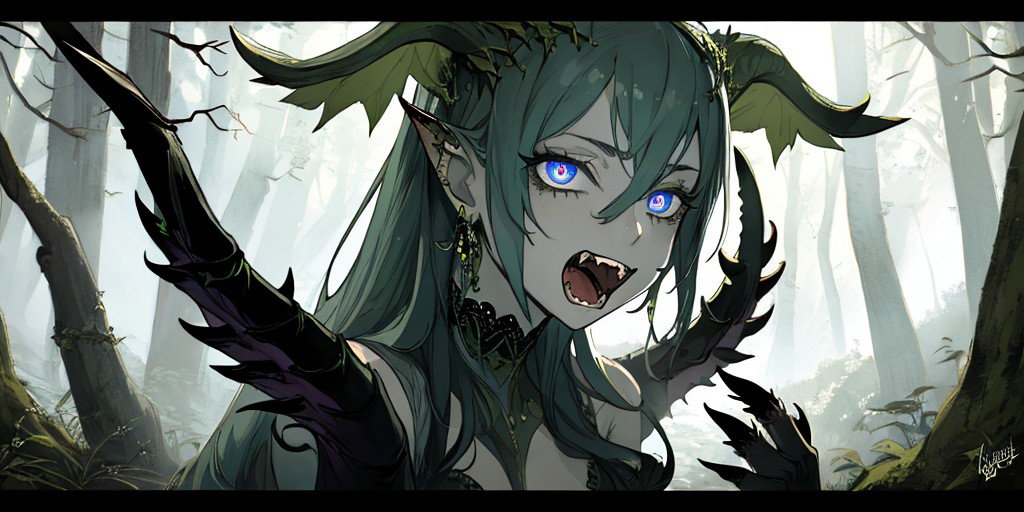Cover art for The Last Monster Girl, a nsfw scenario on AI Dungeon