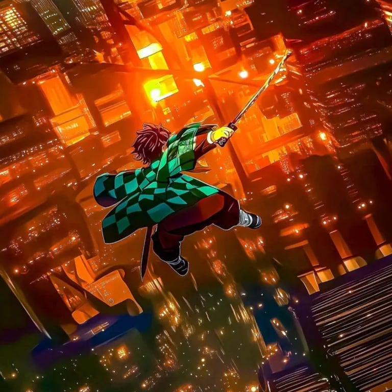 Cover art for Demon Slayer: Infinity Castle, a demon slayer scenario on AI Dungeon