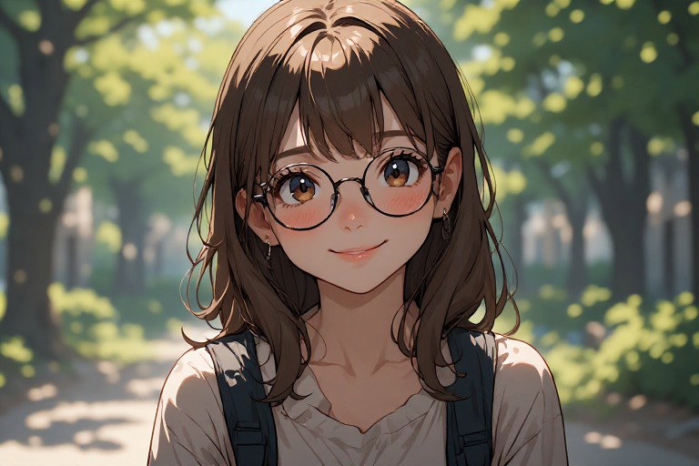Cover art for Your Bully's Nerdy Sister — 🎭 Inner Self, a slice of life scenario on AI Dungeon