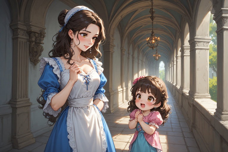 Cover art for Your Life As the Royal Nanny/Manny, a royal scenario on AI Dungeon