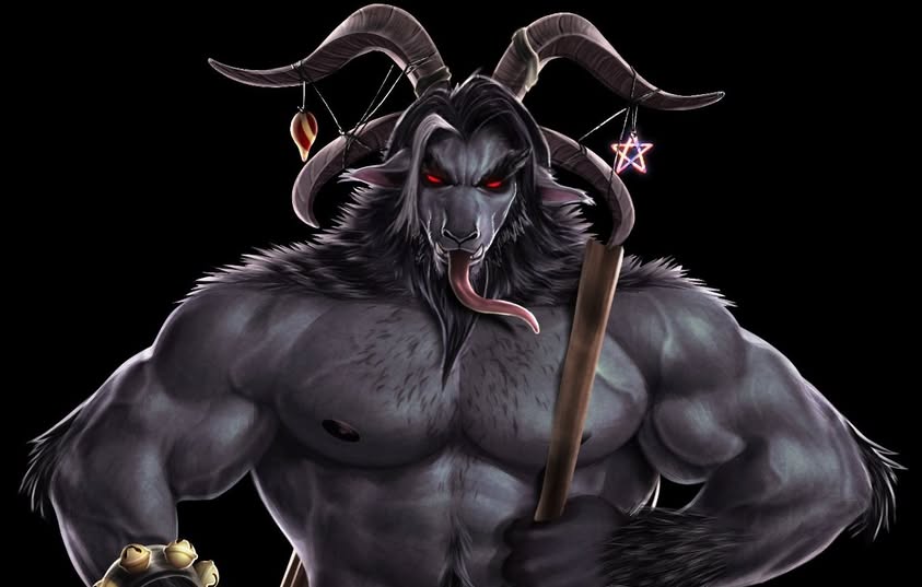 Cover art for Krampus Is Coming For You, a krampus scenario on AI Dungeon