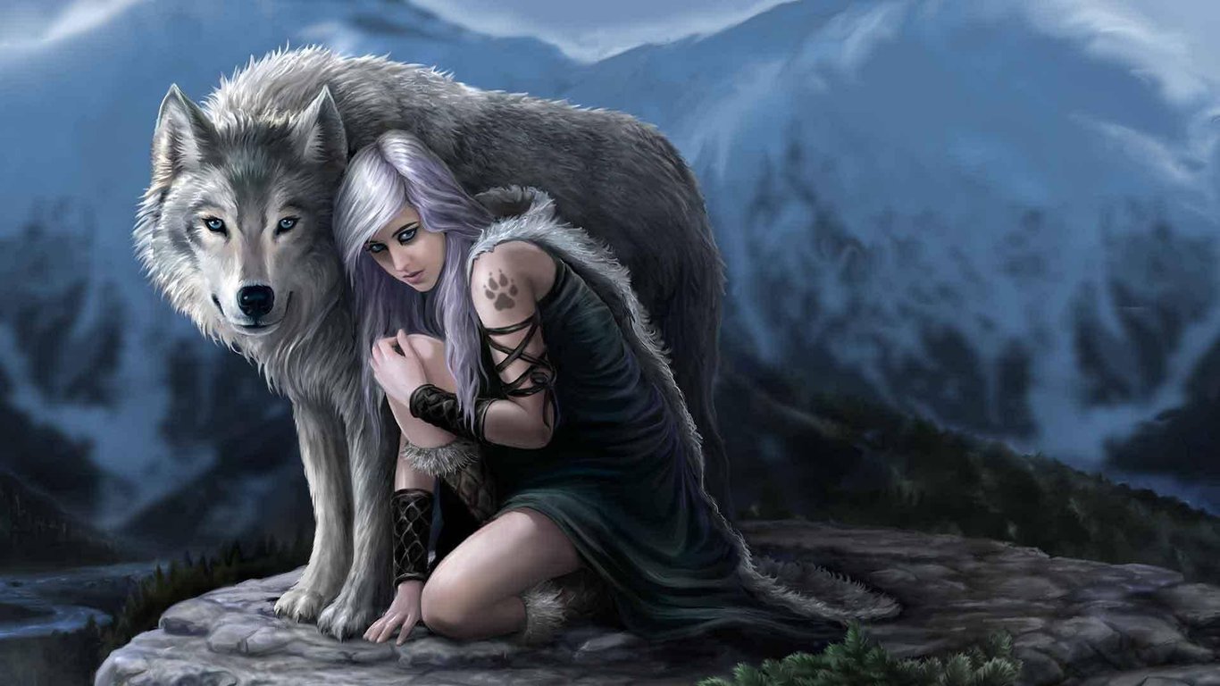 Cover art for Doomed Mates, a werewolf scenario on AI Dungeon
