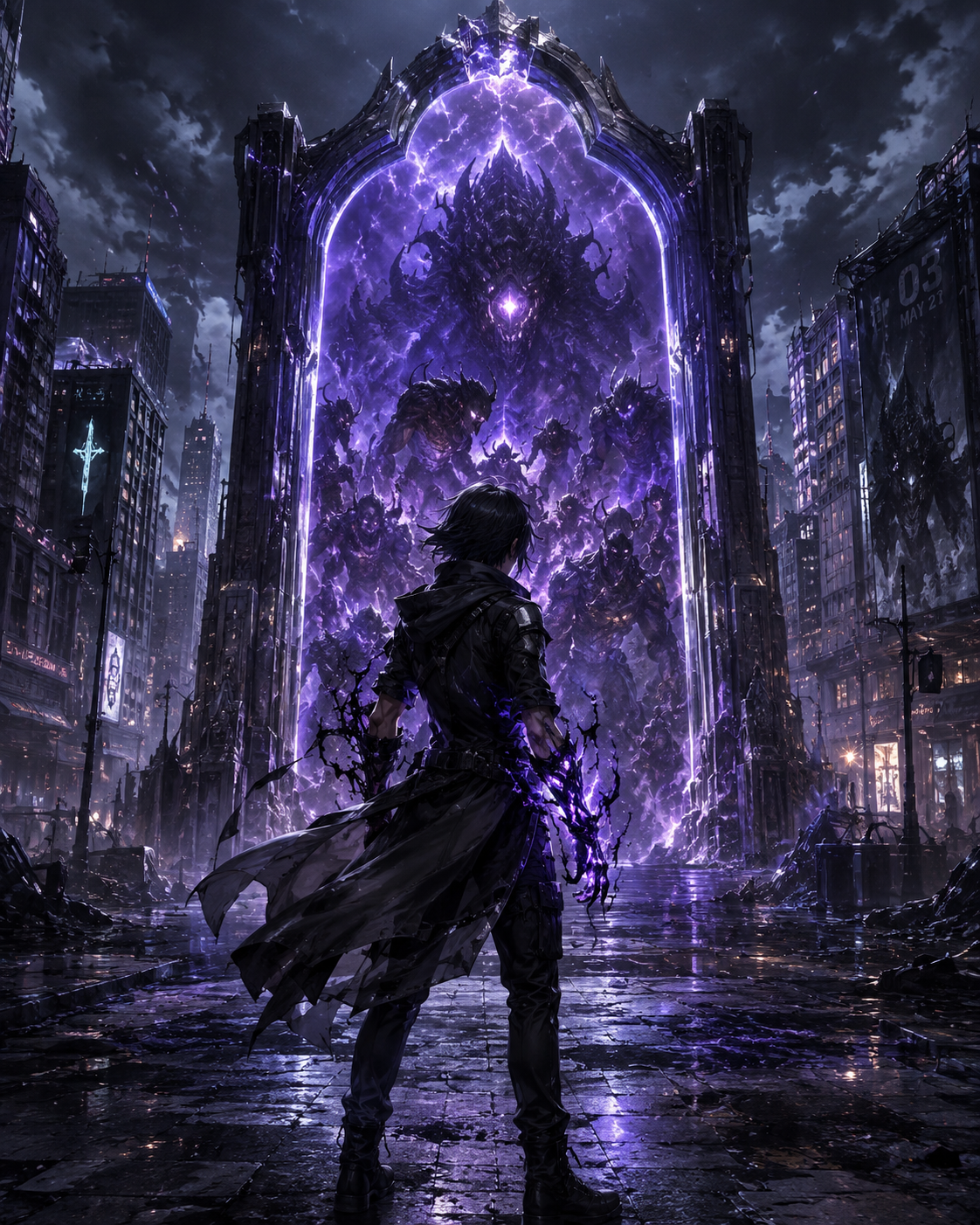 Cover art for Hunter Protocol, an action scenario on AI Dungeon