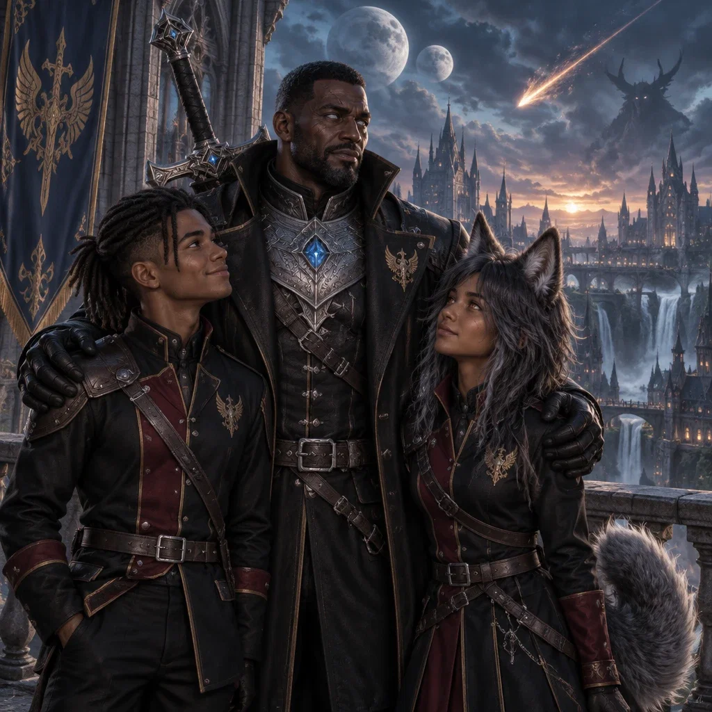 Cover art for Fallen Star, a fantasy world on Voyage