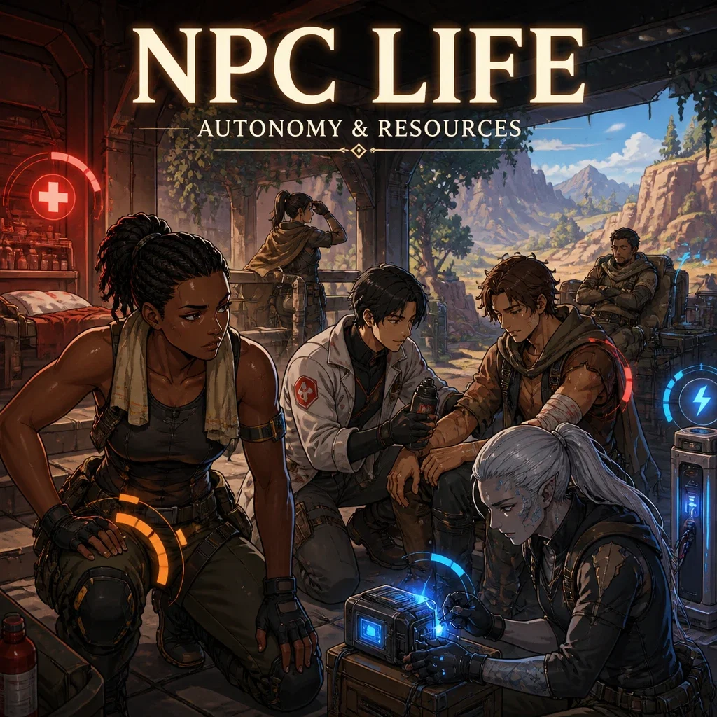 Cover art for NPC Life: Autonomy and Resources on Voyage