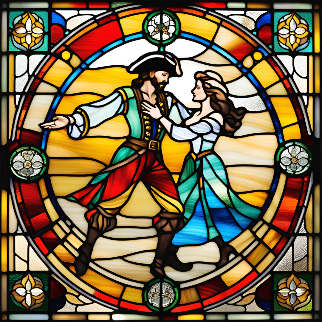 Cover art for I don't care, you're the one I want., a pirate scenario on AI Dungeon